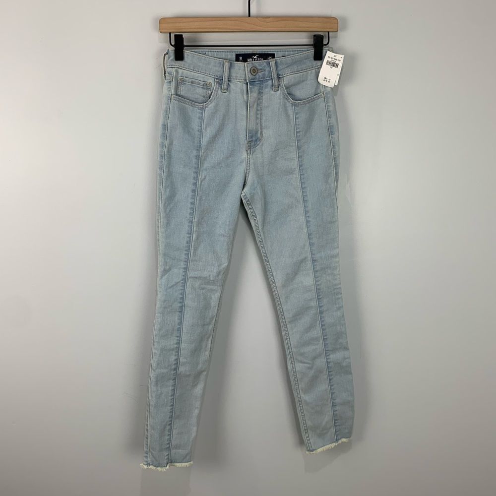 Hollister High Rise Crop Super Skinny Jeans 25